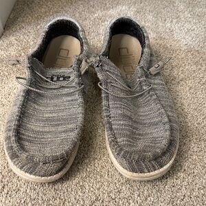 Hey Dude  Gray Slip-On Shoes